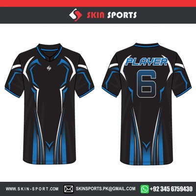 BLACK FACE   SOCCER JERSEYS